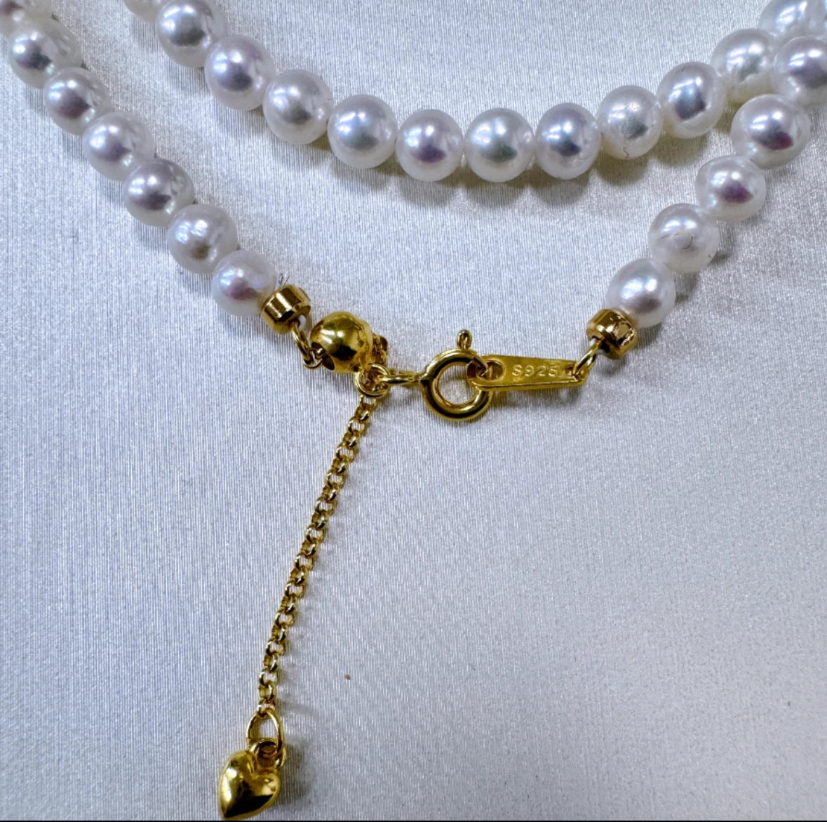 Baby Pearl:Natural Non-bead Freshwater Pearls: 3-4mm Super High Luster, Versatile Simple, Vintage Charm, White Pearls, Long Classic Style