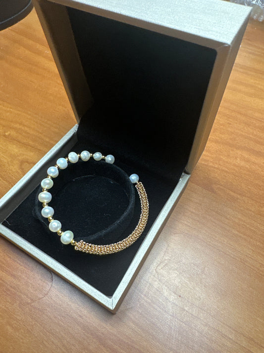 Freshwater Pearl 5-6mm Stylish and Versatile Luxurious High-End Elegant Bracelet