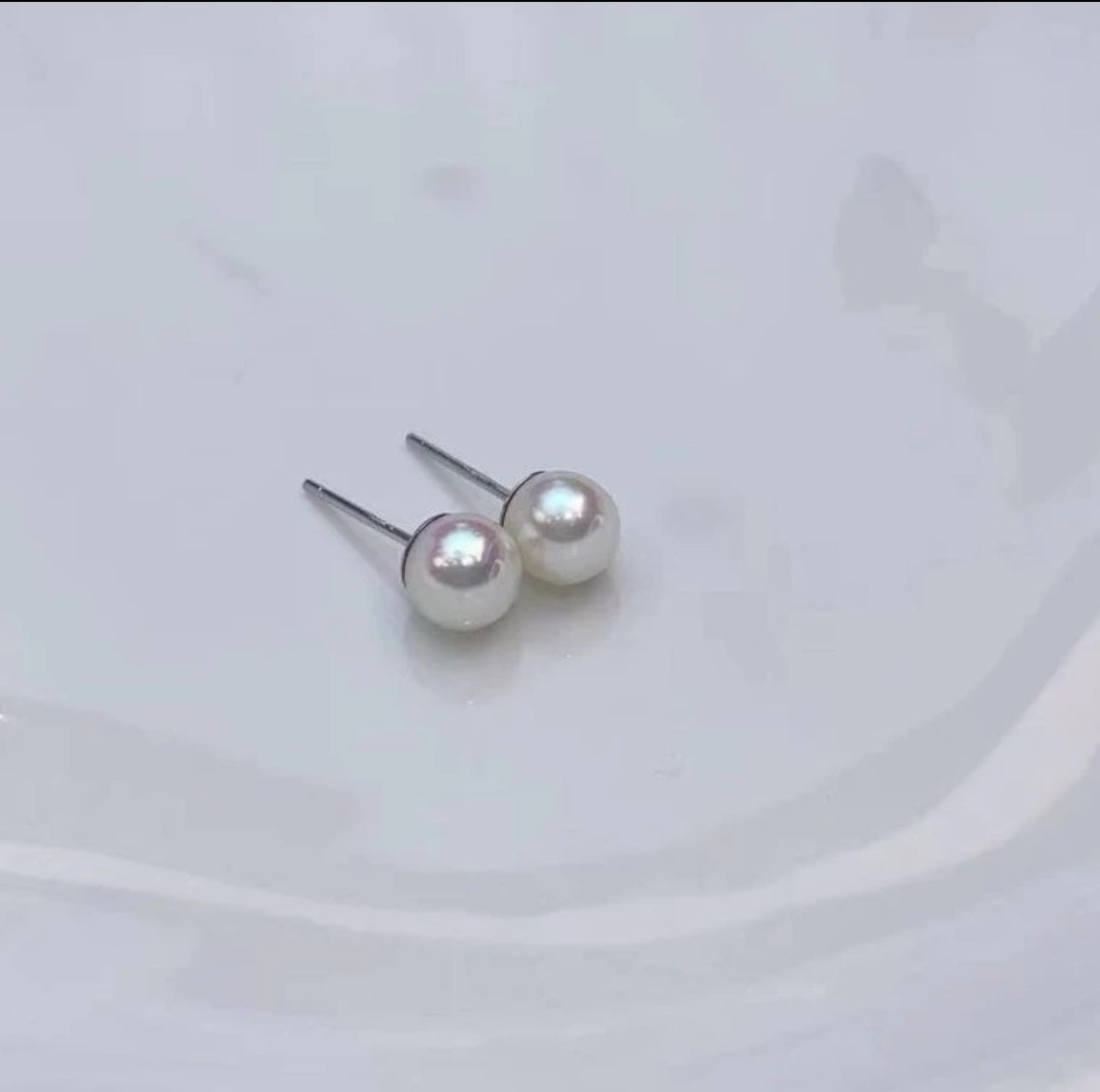 7-8mm Akoya Pearl Earrings