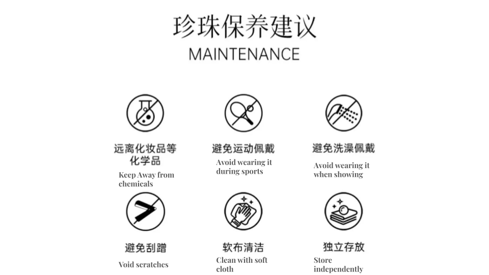 18mm up"Little Blue Blood" Leukocyte Tablet, White Baroque Necklace(Diverse Delivery, One Piece)