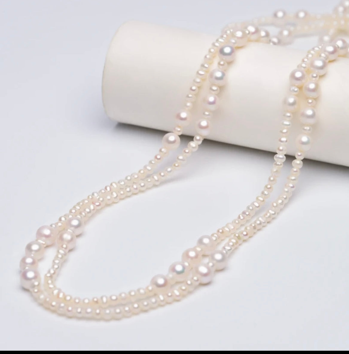 Tribute to Coco – Natural Freshwater Pearl Long Necklace
中文标题： 【致敬小香】天然淡水珍珠160cm长项链