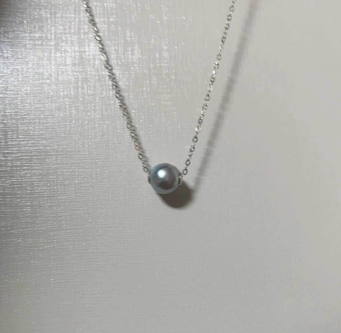 Japanese Akoya Madama Seawater Pearl Pendant 8-9mm