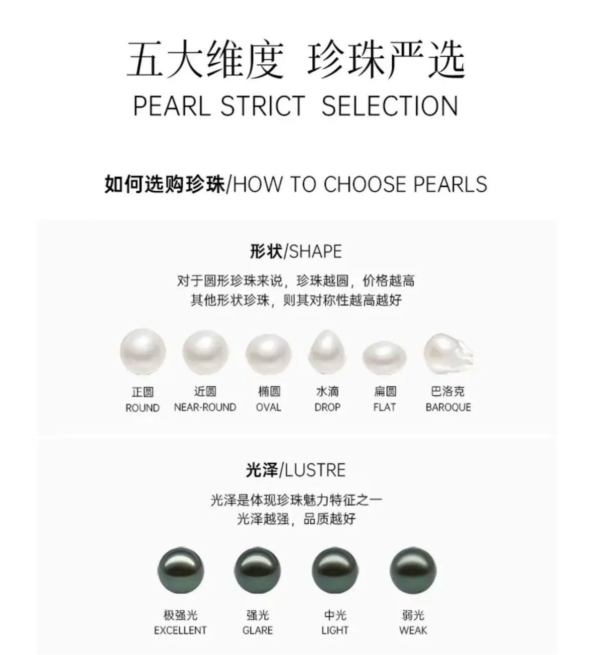 Ni Ni's Choice: Freshwater Non-bead Baby Pearls 3-4mm, Super High Luster Cold White Skin, G18k Classic White Versatile Necklace